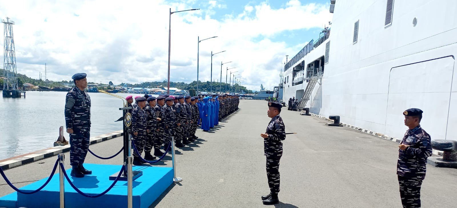 TNI AL Gelar Misi Port Visit ke PNG, Tunjukkan Eksistensi Indonesia di Pasifik