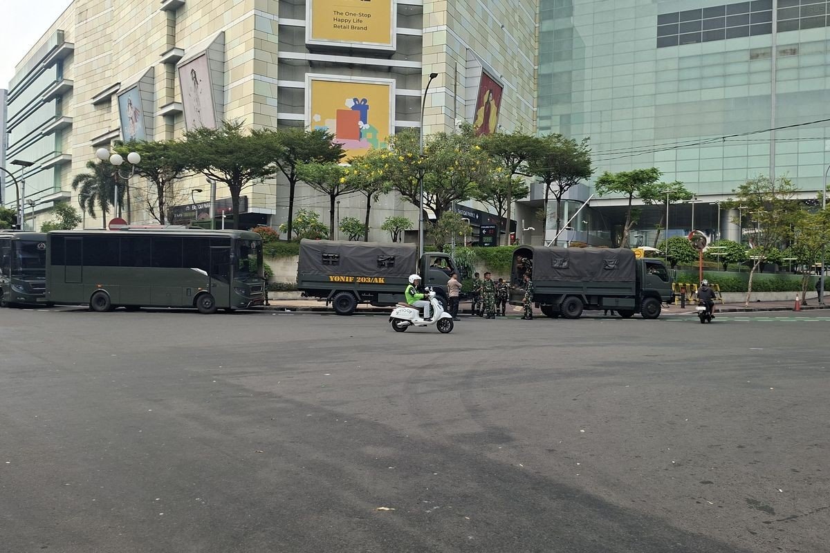Demo Mahasiswa di Jakarta Hari Ini, Polisi Lakukan Rekayasa Lalin di Bundaran HI dan DPR