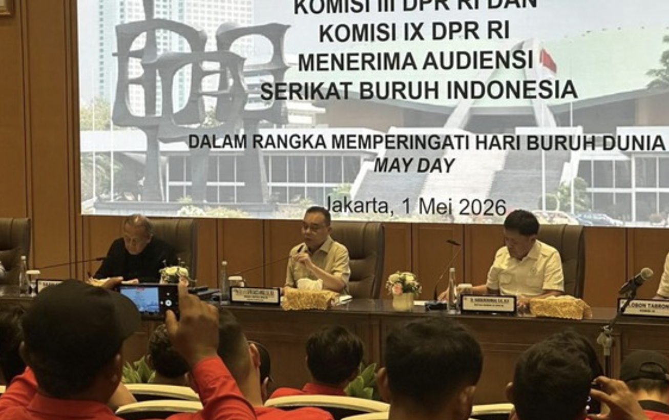 Presiden dan DPR Kompak Dengarkan Suara Buruh Secara Terbuka