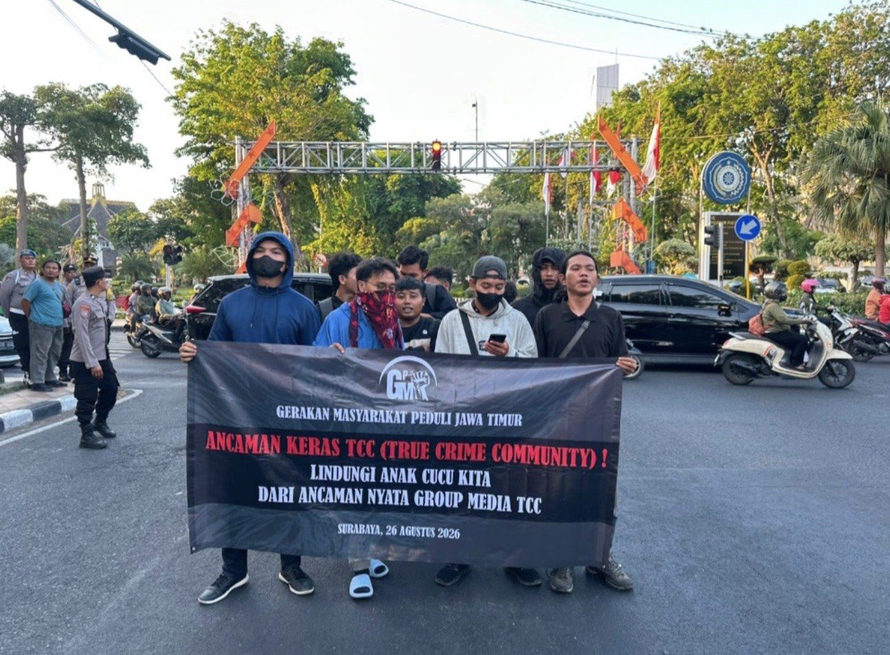 Flashmob Kebangsaan di Surabaya, Pemuda Ajak Generasi Muda Tolak Ekstremisme