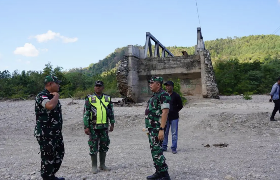 Empat Jembatan Baru TNI AD Dukung Akses Ekonomi, Pendidikan, dan Kesehatan di Amfoang
