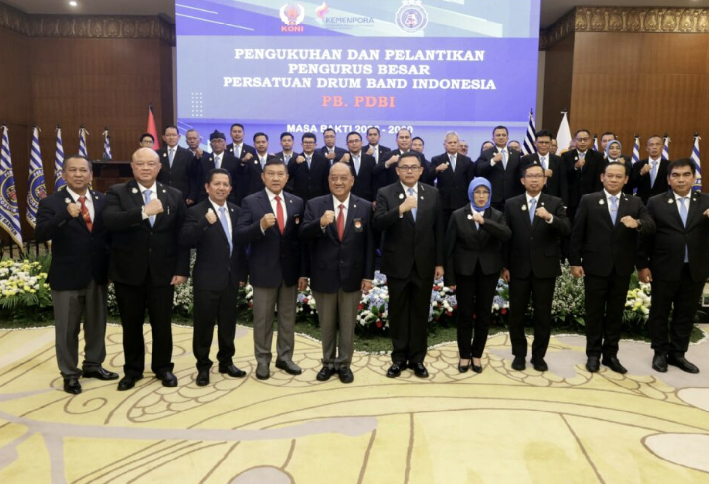 Pelantikan PB PDBI Jadi Momentum Majukan Drum Band dan Bangun Karakter Generasi Muda