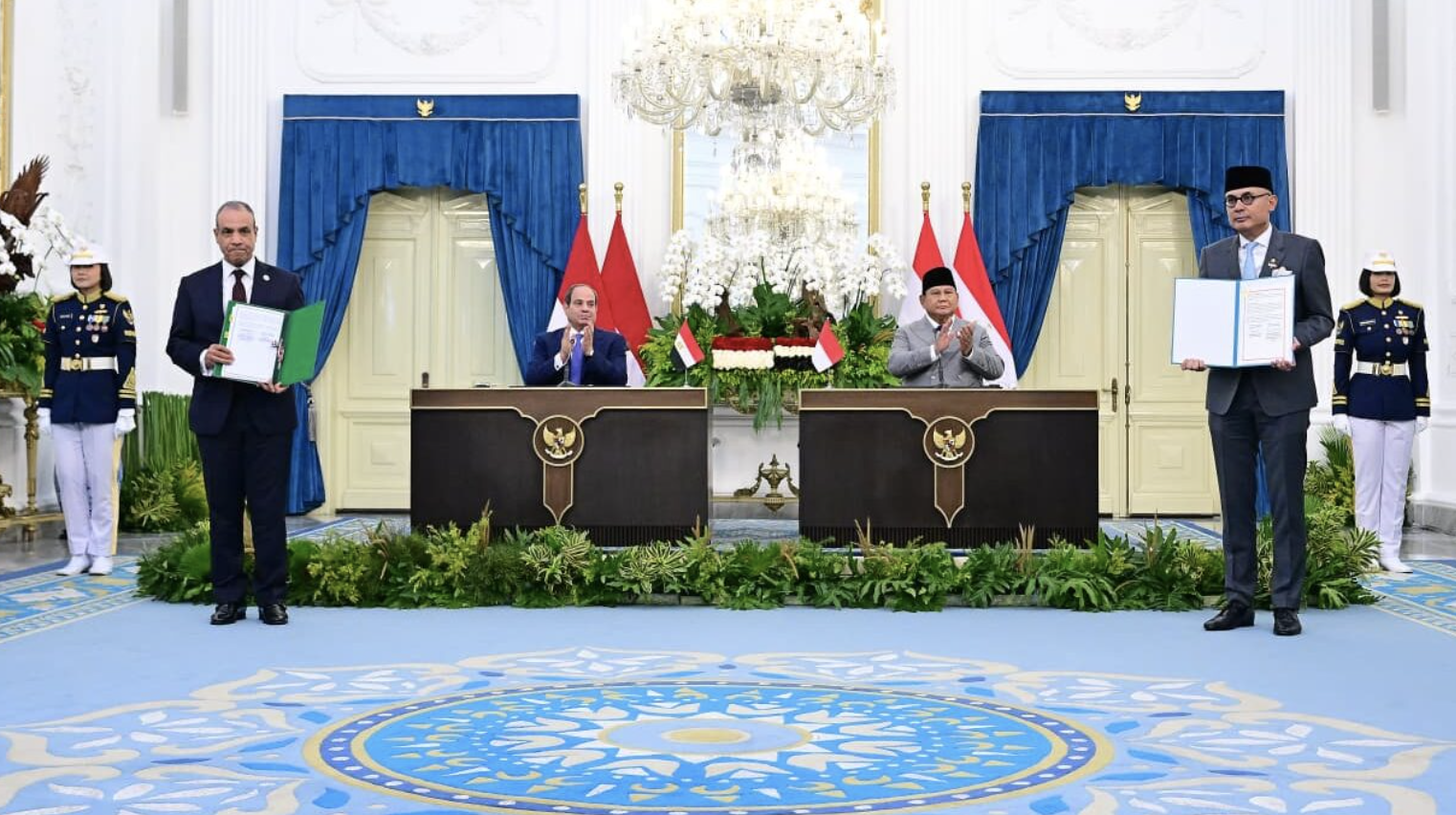 Prabowo dan El-Sisi Perkuat Hubungan Indonesia-Mesir melalui Kerja Sama Strategis