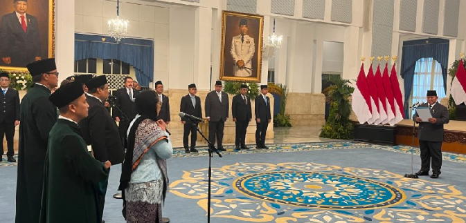 Prabowo Lantik Kepala BGN Nanik dan Penasihat Khusus Said Iqbal Sore Ini