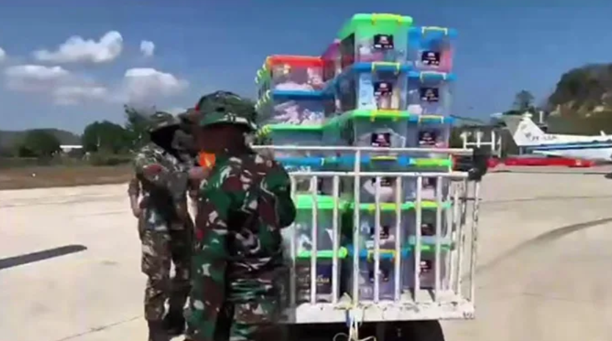 TNI AU Terobos Akses Terbatas, Pemerintah Percepat Bantuan bagi Warga Terdampak Gempa NTT