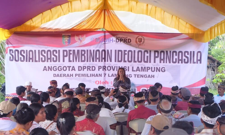 Perkuat Ketahanan Ideologi, Generasi Muda Lampung Tengah Diajak Amalkan Nilai Pancasila