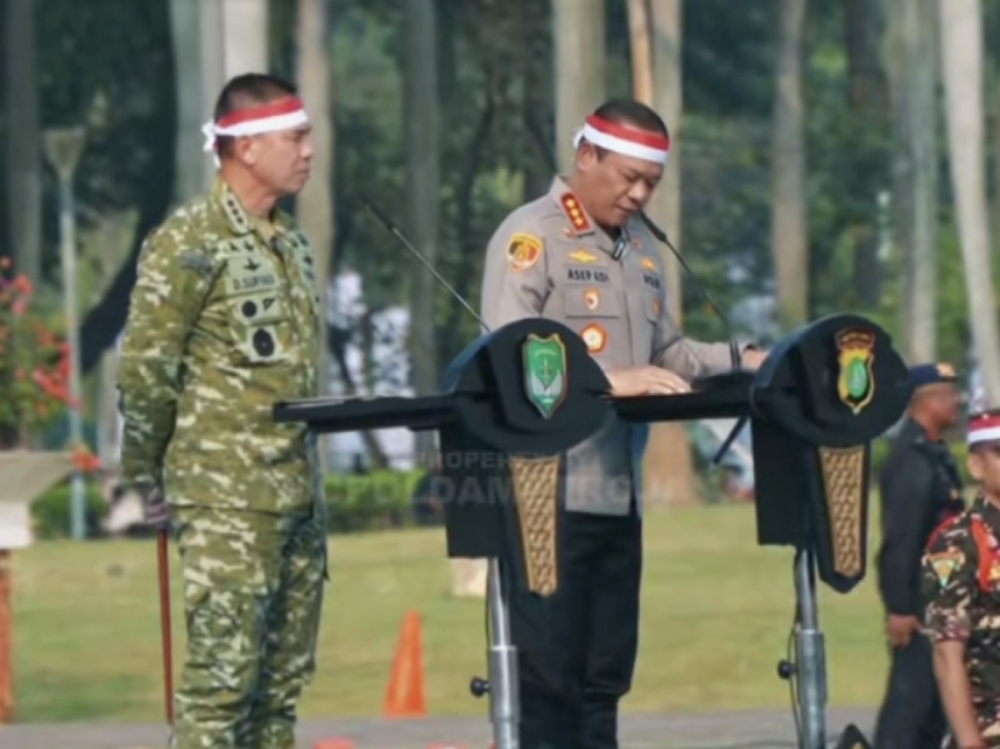 Apel Kebangsaan di Monas, TNI-Polri dan Warga Kompak Jaga Jakarta