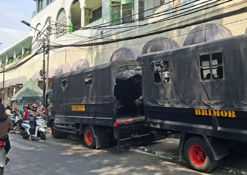 Aparat Gabungan Perkuat Pengamanan, Menteng Berangsur Pulih Pascabentrokan