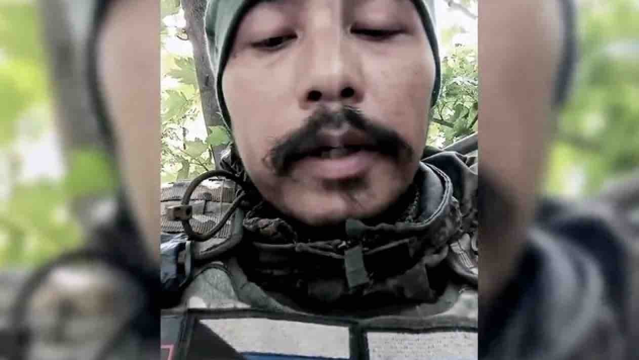 Eks TNI AL Satria Kumbara Kena Serangan Drone dan Mortir, Video Luka Tersebar di Medsos