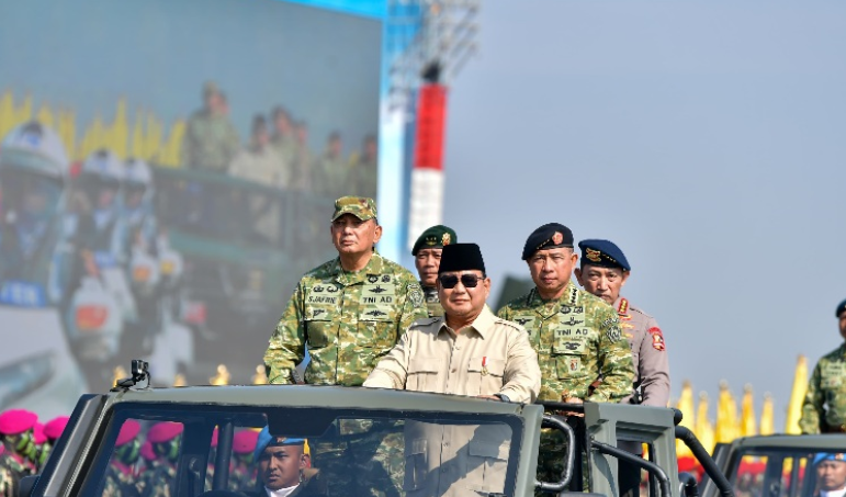 Wamenpora Taufik Hadiri Gelar Pasukan Militer, Tegaskan Dukungan untuk TNI