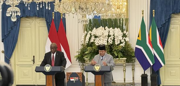 Lintas Samudra, Benua dan Sejarah: Prabowo-Ramaphosa Bentuk Aliansi Strategis Indonesia–Afrika Selat