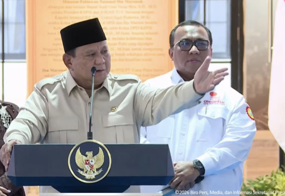 Prabowo Sebut Indonesia Mampu Bertahan di Tengah Ancaman Krisis Pangan