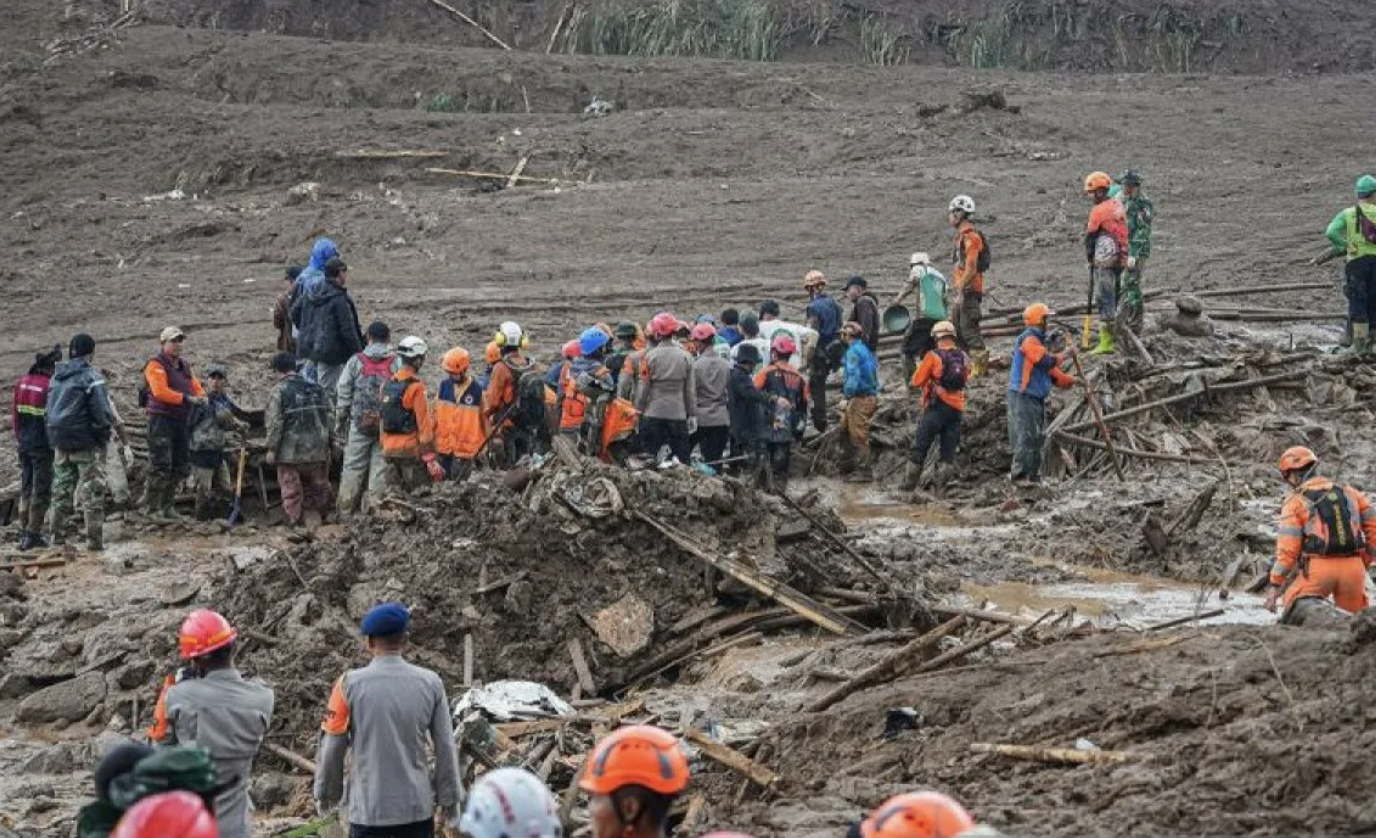 KLH Evaluasi Perubahan Fungsi Lahan Usai Longsor di Bandung Barat