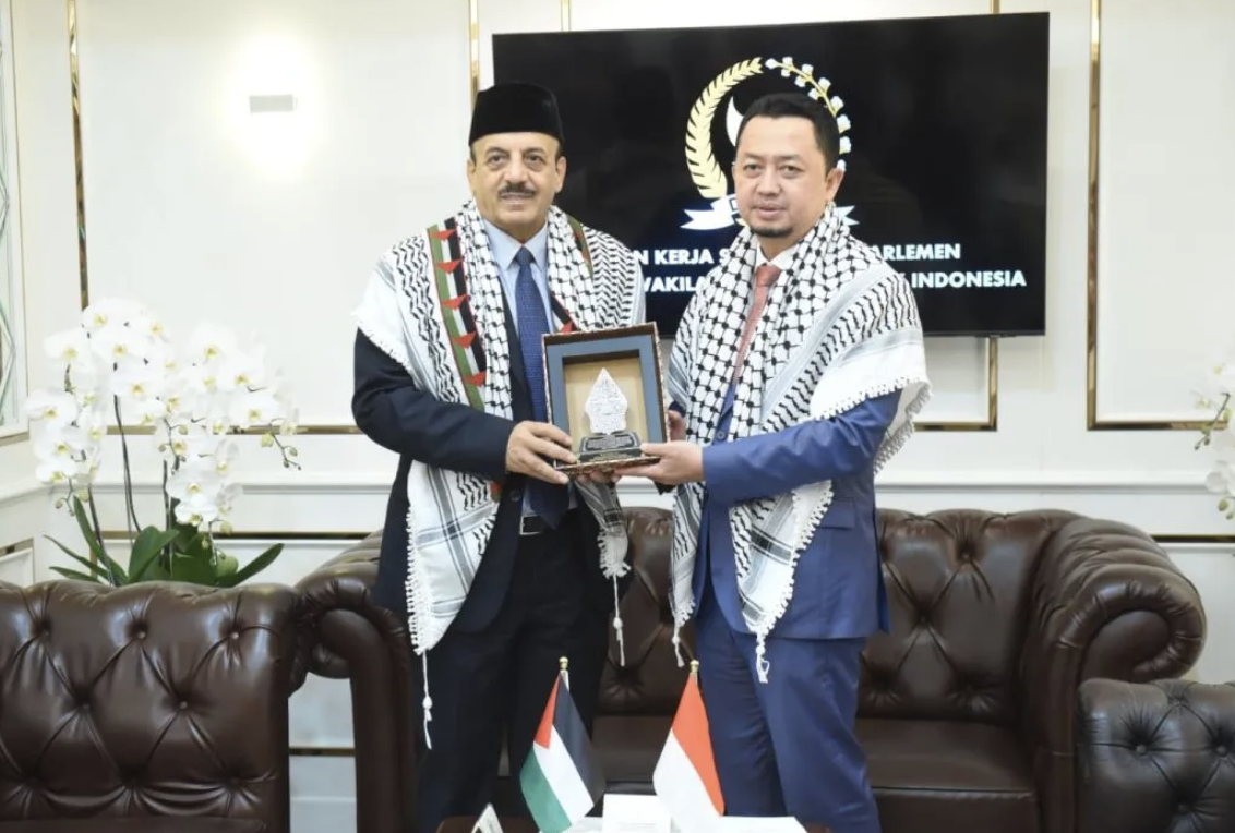Pertemuan BKSAP DPR dan Dubes Palestina Bahas Peran Indonesia di Board of Peace