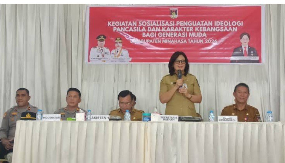 Cegah Intoleransi dan Narkoba, Pemkab Minahasa Dorong Generasi Muda Jadi Kekuatan Bangsa
