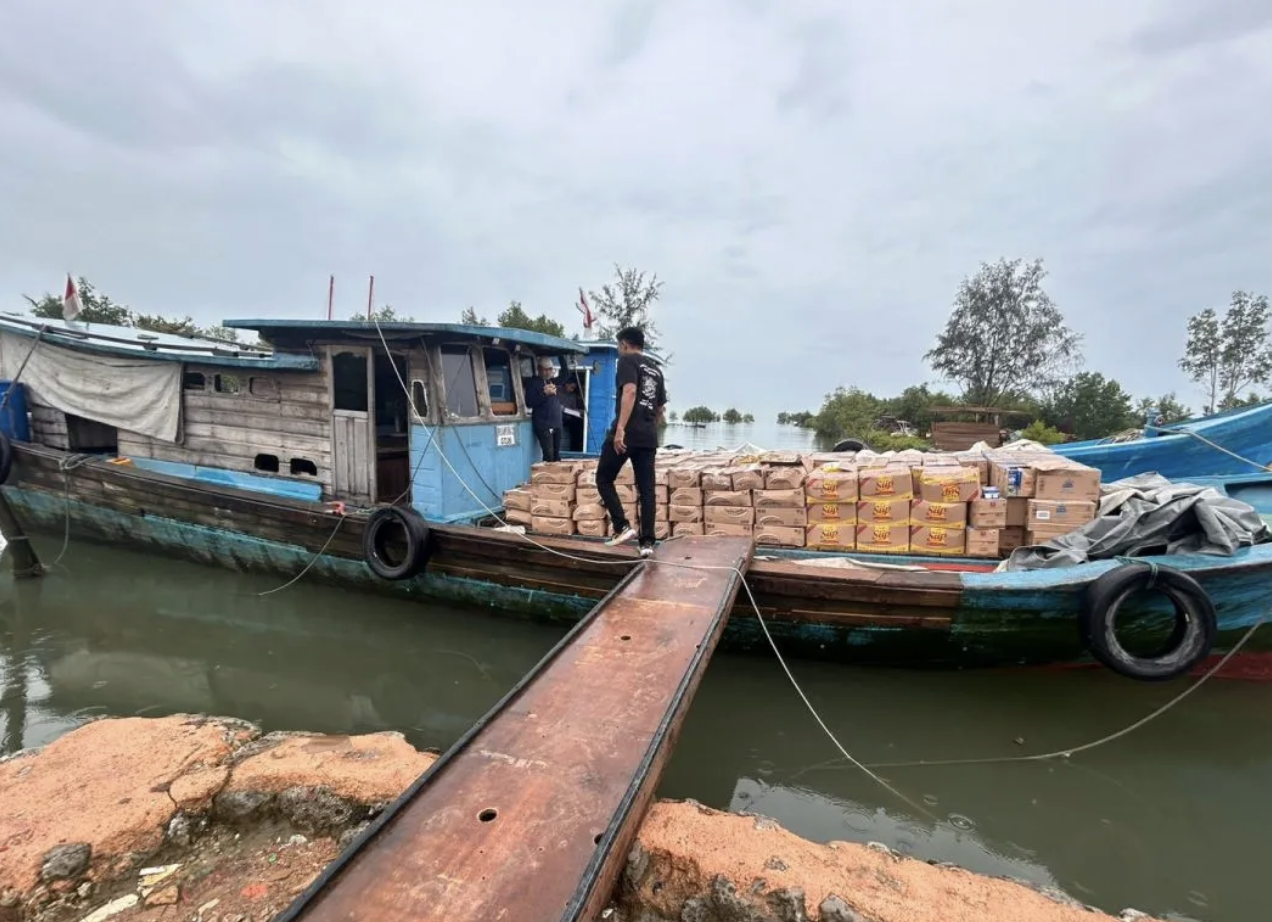 Bongkar Muat Ilegal Terungkap, Bea Cukai Batam Amankan 40 Ton Beras Impor
