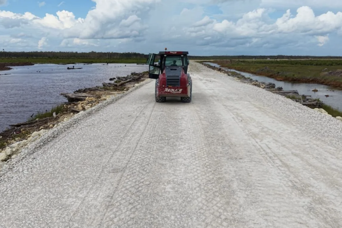 Pemerintah Dorong Ketahanan Pangan, Infrastruktur Jalan Wanam Merauke Terus Dibangun