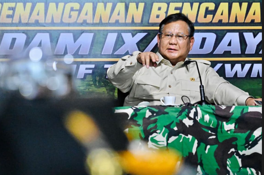 Prabowo Minta Nama-nama Korporasi Terlibat Karhutla: Cabut Izinnya!