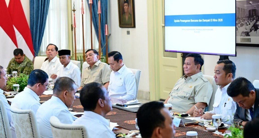 Presiden Prabowo Instruksikan BMKG Perkuat Kesiapan Langkah Hadapi Kemarau dan El Nino