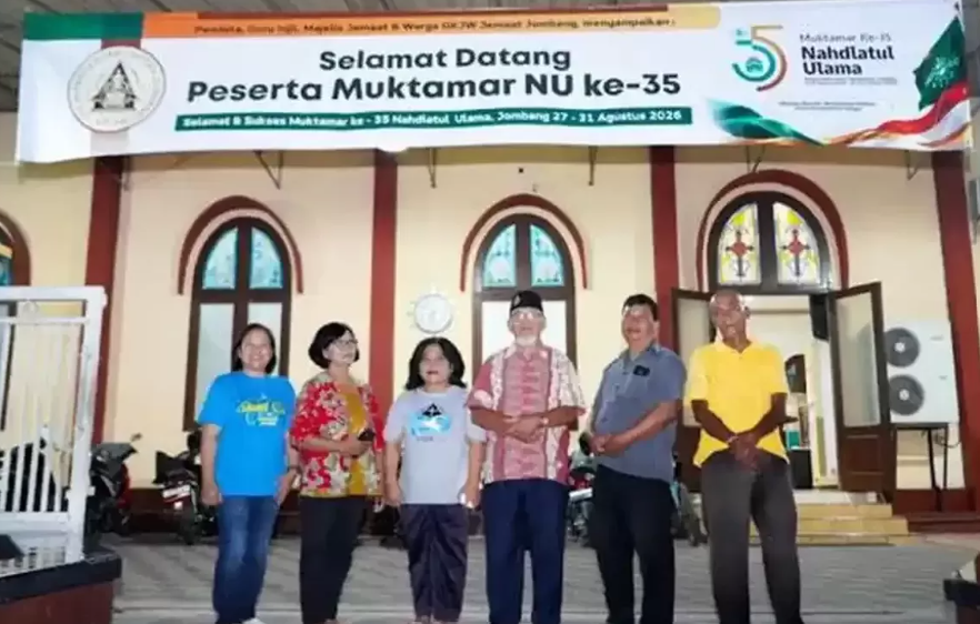Gereja di Jombang Buka Penginapan Gratis untuk Peserta Muktamar NU ke-35