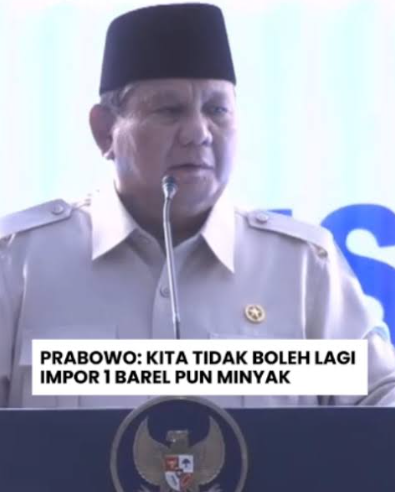 Prabowo Targetkan Indonesia Berhenti Impor Minyak dan LPG