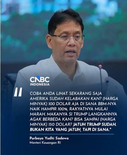 Tarif Impor AS Jadi 10 Persen, Purbaya: Bagus Buat Kita