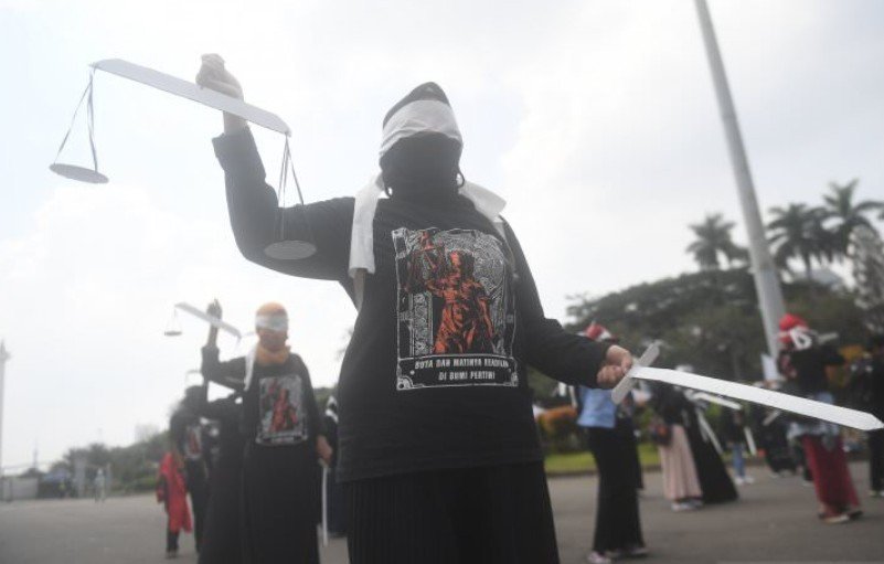 Aksi Damai Buruh di Pontianak Tuntut Kesejahteraan pada Hari Buruh, Minta Perda Buruh Direvisi