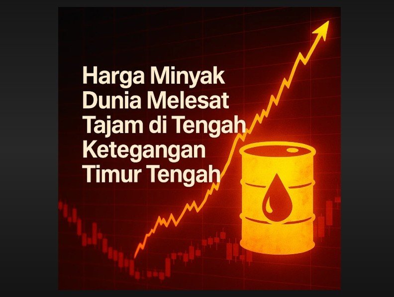 Harga Minyak Dunia Melesat ke Level US$75,54 Usai AS Gempur Iran