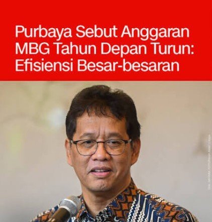 Pemerintah Pangkas Anggaran MBG, Efisiensi Jadi Arahan Presiden