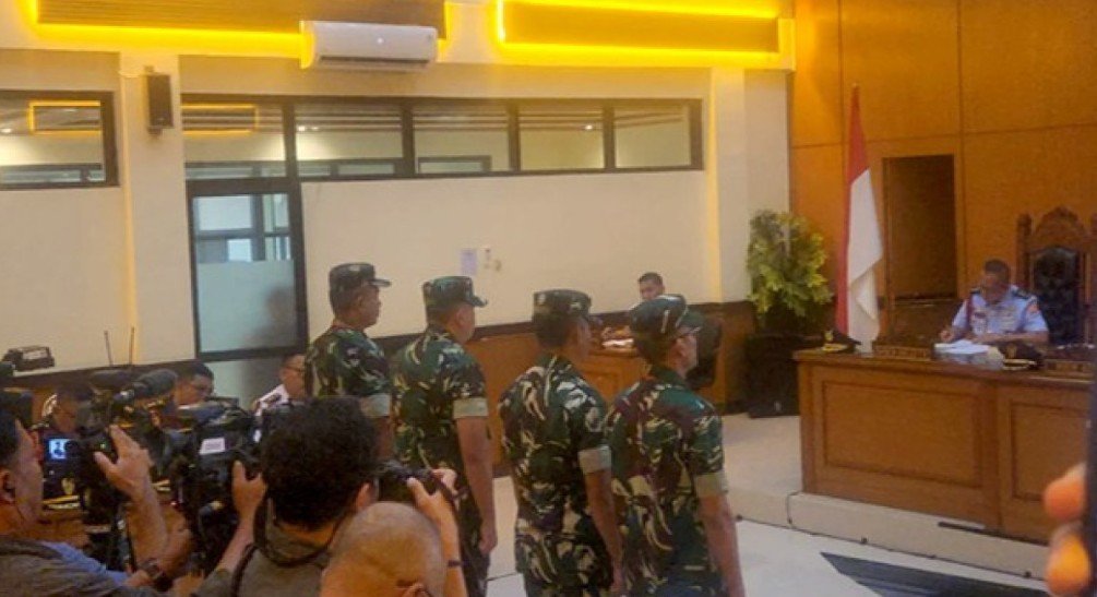 Jujur dan Berjanji Tak Ulangi, 4 Anggota BAIS Penyiram Air Keras ke Andrie Yunus Dituntut 2,5 Tahun