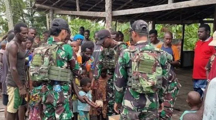 TNI Perkuat Peran Humanis dalam Mendukung Pembangunan Papua