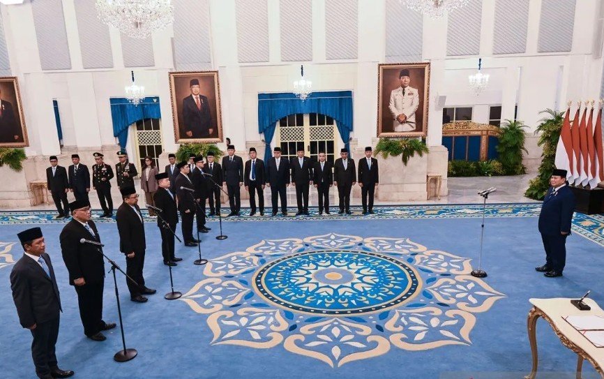 Dudung Abdurachman resmi dilantik jadi Kepala Staf Kepresidenan