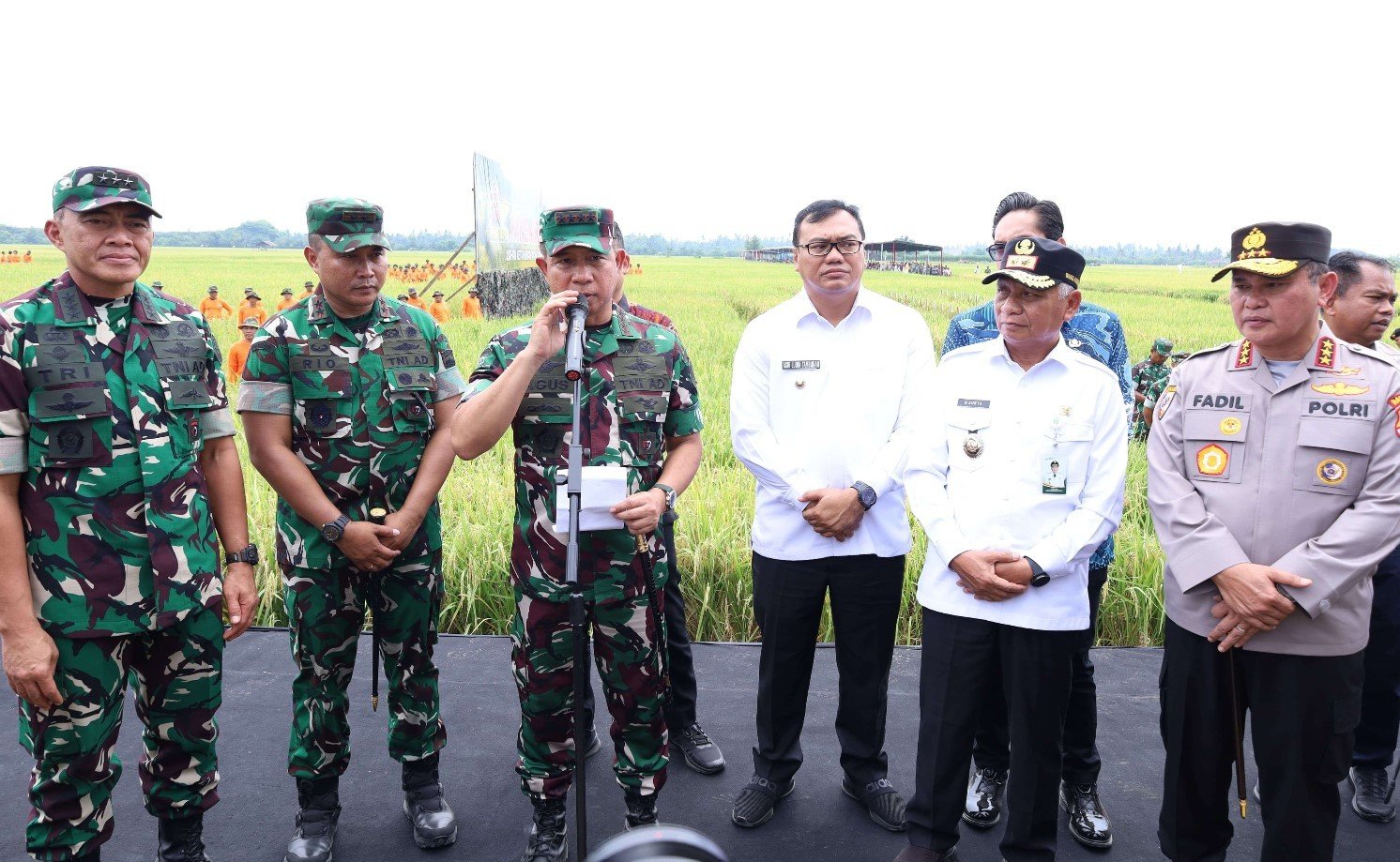 Gugus Tugas Pangan TNI Kawal Ketahanan Pangan dari Desa ke Nasional