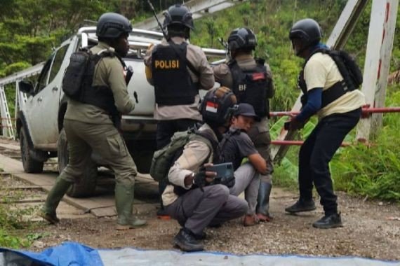 Rombongan Kapolda Papua Tengah Disanggong KKB di Nabire Barat