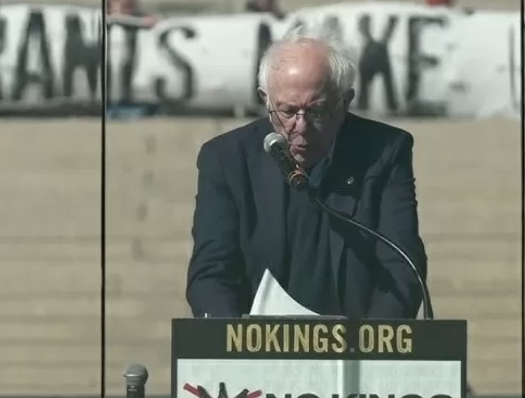 Protes Besar di AS Kritik Perang Iran, Sanders Serang Kebijakan Militer Donald Trump