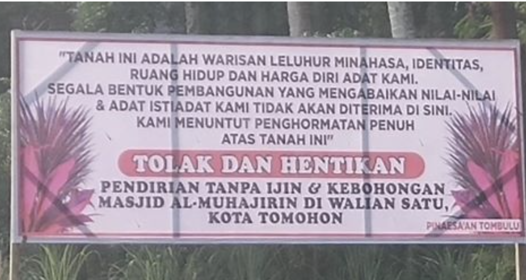 PCNU Ajak Masyarakat Perkuat Kerukunan di Tomohon Usai Beredar Baliho Intoleransi