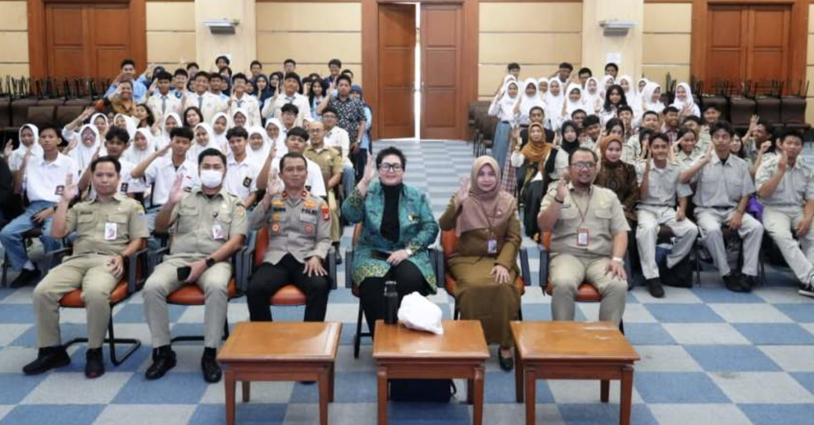 Kesbangpol Jakbar Gelar Pembinaan Ideologi Bangsa untuk Pelajar